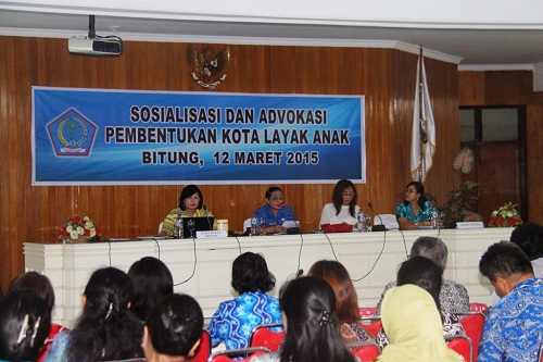 Manoppo: Kota Layak Memberikan Rasa Aman Bagi Anak